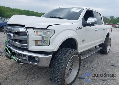 2015 Ford F-150 King Ranch z USA, uszkodzony, nr VIN 1FTEW1EF5FFC35412